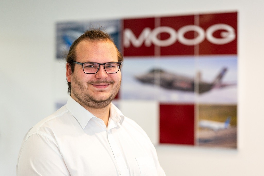 Michael B at Moog Aircraft Group in Tewkesbury