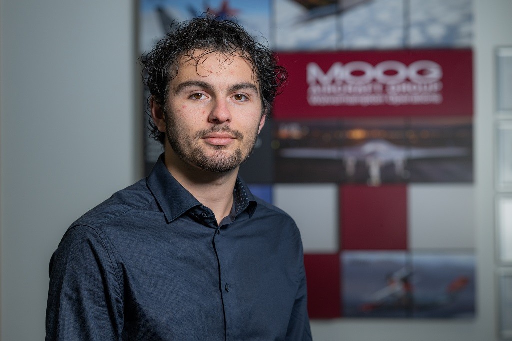 Paolo M pictured at the Wolverhampton branch of Moog Aircraft Group